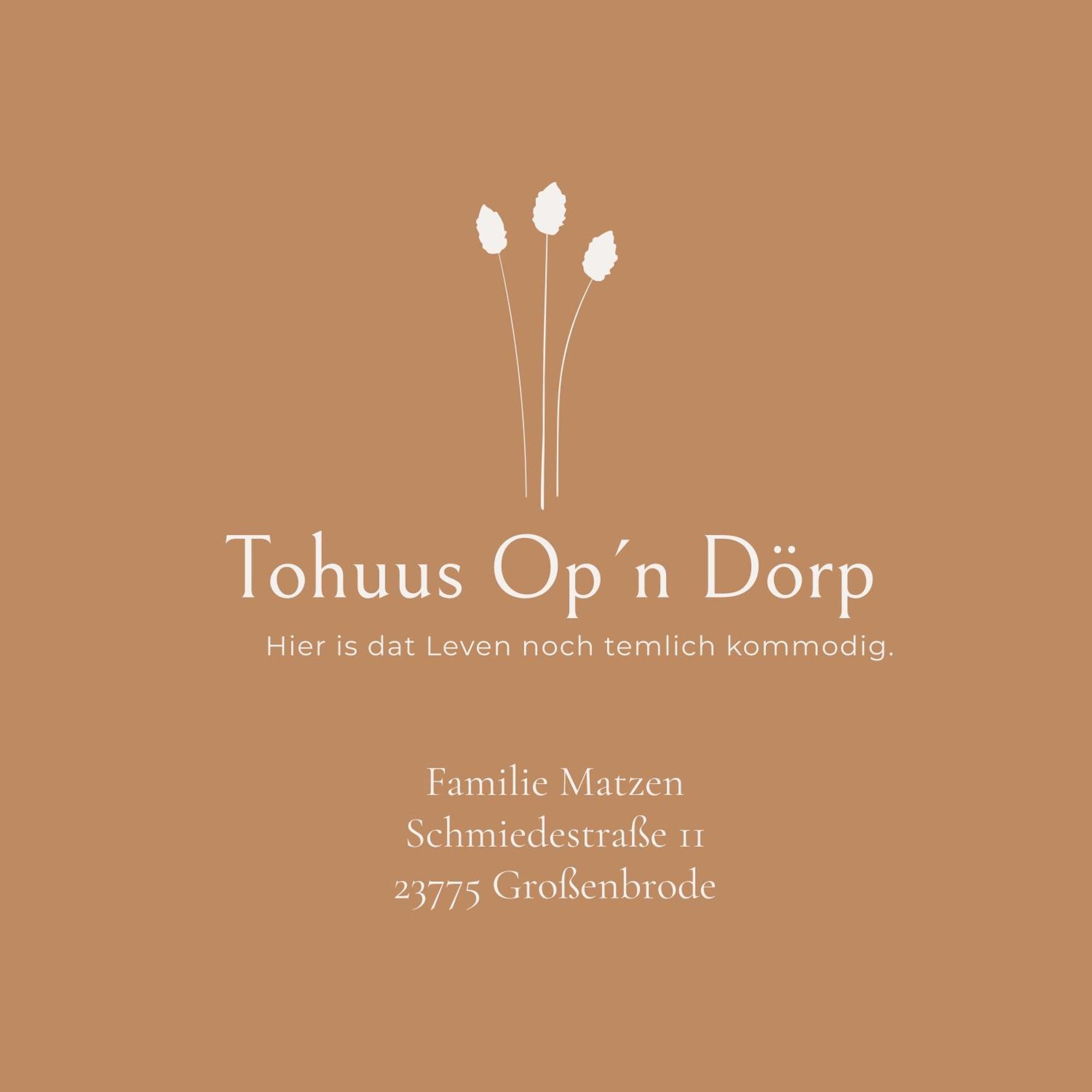Tohuus Op'N Doerp Apartman Großenbrode Kültér fotó